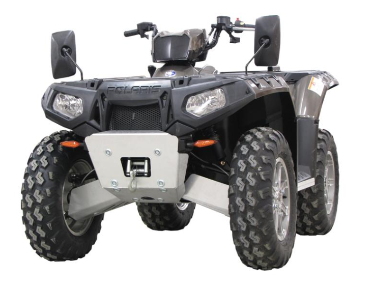 Skid plate full set (aluminium) Polaris Sportsman XP 550 / XP 850 (-2014)