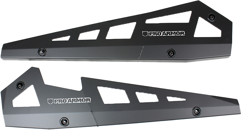 Pro Armor Rock Sliders Solar Black 2014-20 Polaris Rzr 900/Xp 900/ Xp 1000