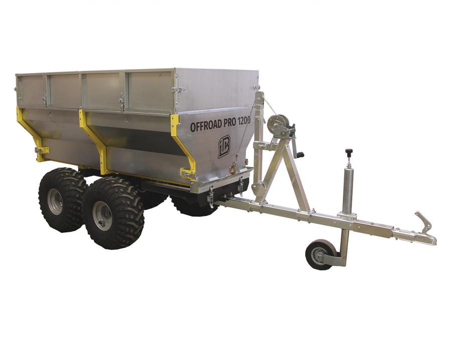 Offroad Trailer 2600lb Capacity w/ 2" Ball Hitch