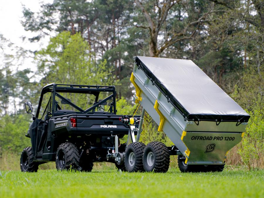 Offroad Trailer 2600lb Capacity w/ 2" Ball Hitch