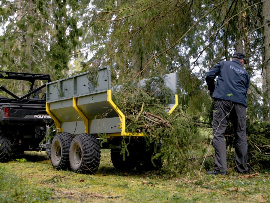 Offroad Trailer 2600lb Capacity w/ 2" Ball Hitch