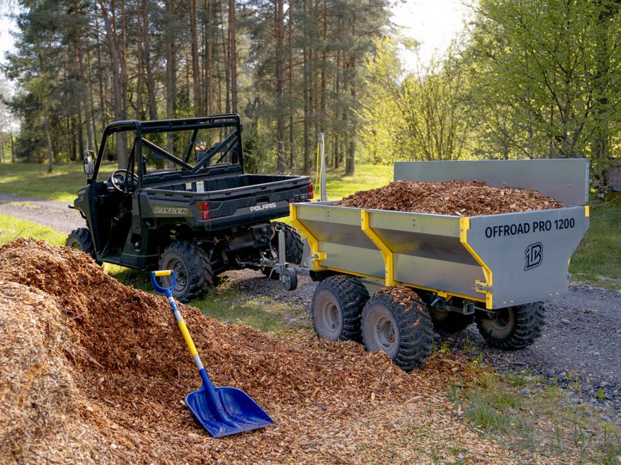 Offroad Trailer 2600lb Capacity w/ 2" Ball Hitch