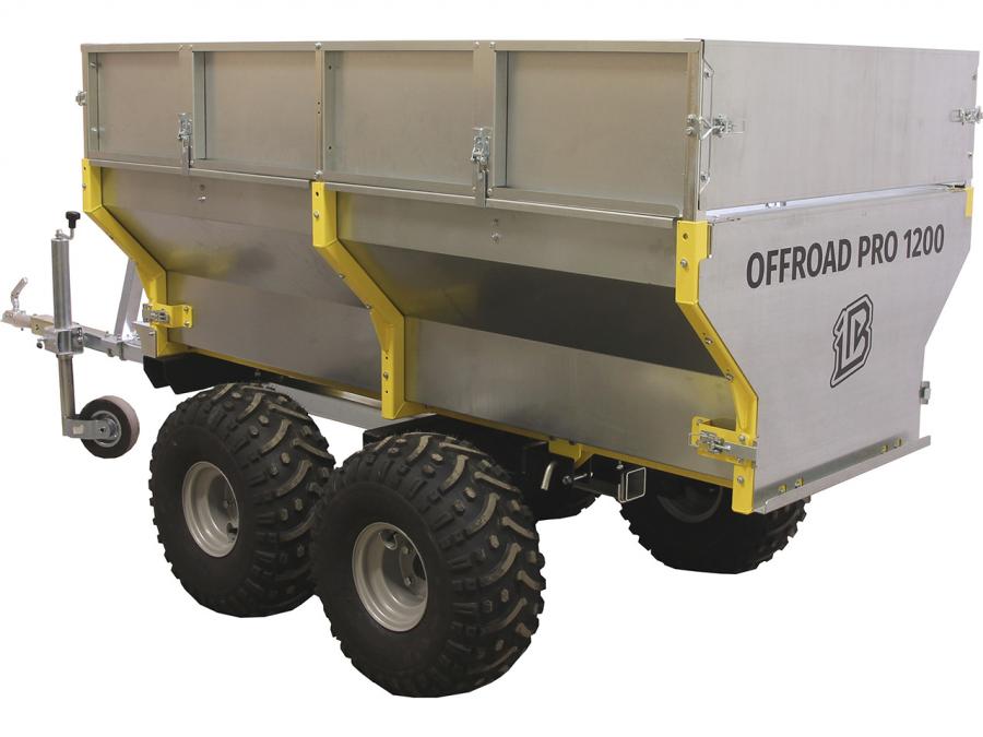 Offroad Trailer 2600lb Capacity w/ 2" Ball Hitch