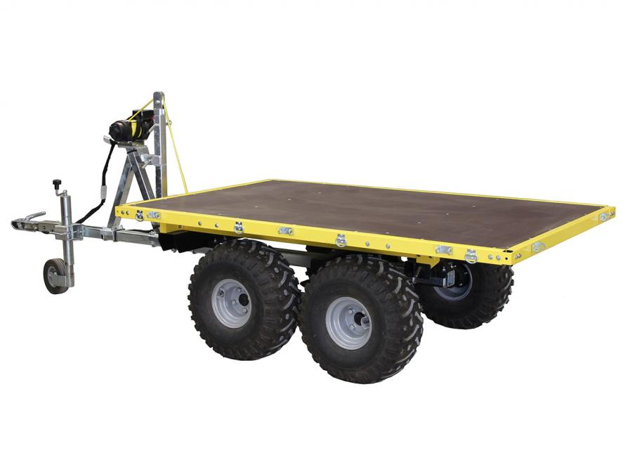 Offroad Trailer 2600lb Capacity w/ 2" Ball Hitch