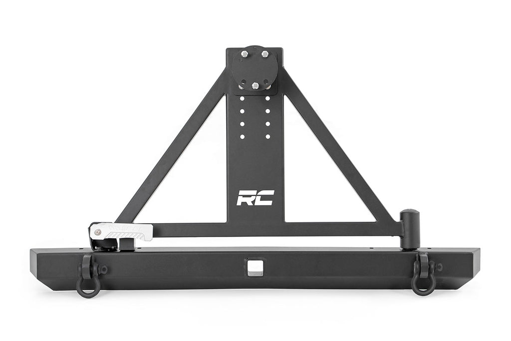 Rough Country Rear Bumper | Tire Carrier | Jeep Wrangler TJ 4WD (1997-2006)