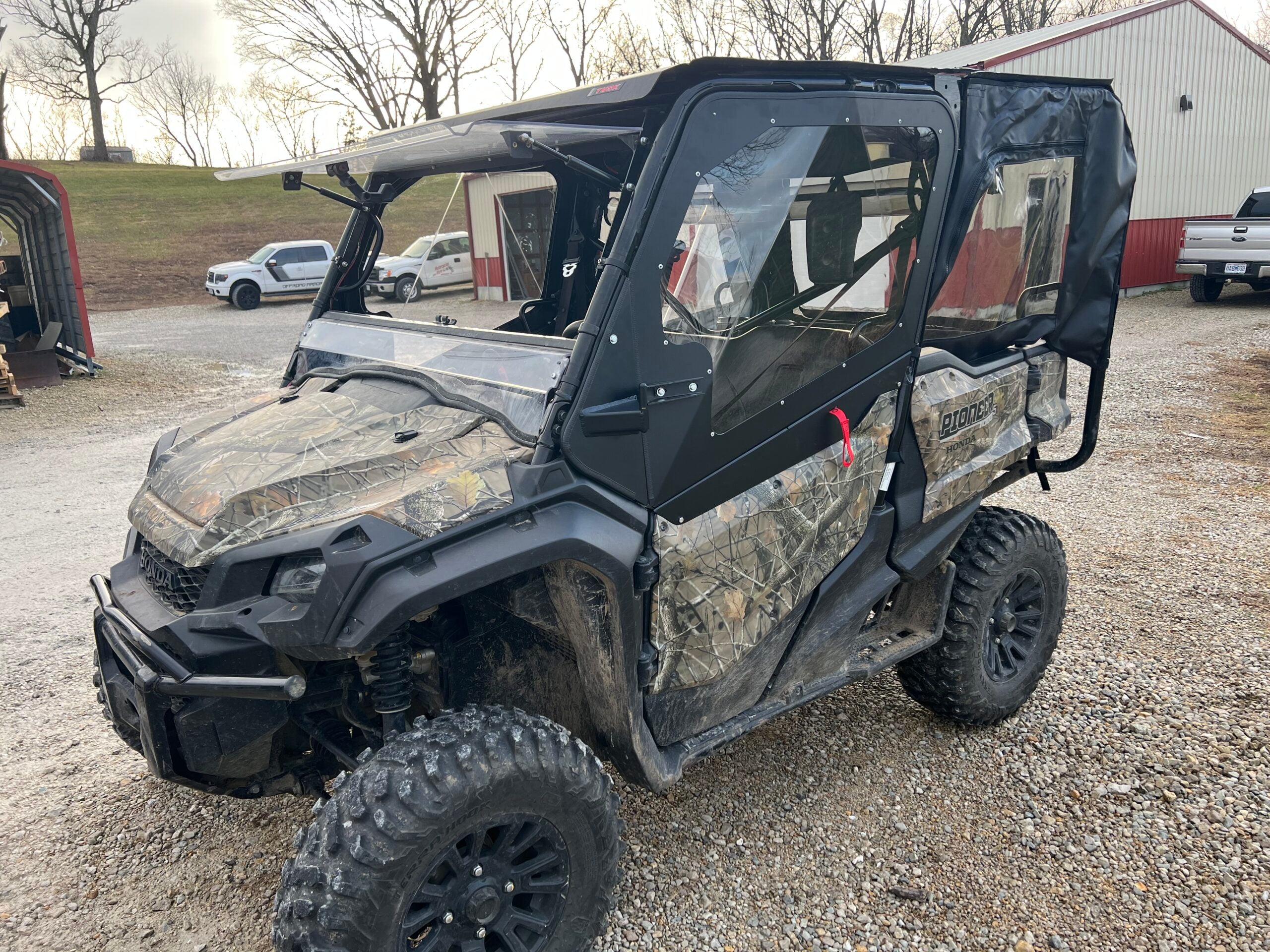 Honda Pioneer 1000 / 1000-5 Aluminum Upper Doors By Offroad Armor