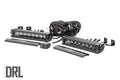 Rough Country Black Series LED Light Bar | Cool White DRL | 8 Inch | Single Row Pair