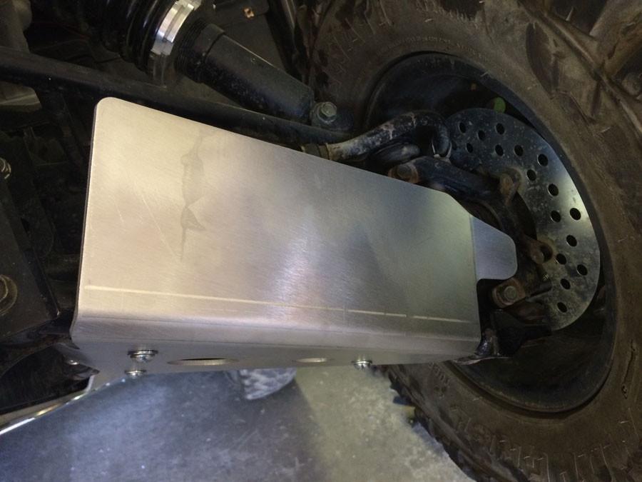 9 - Piece Complete Aluminum Skid Plate Set, Kymco Uxv 500/700 - Offroad Armor