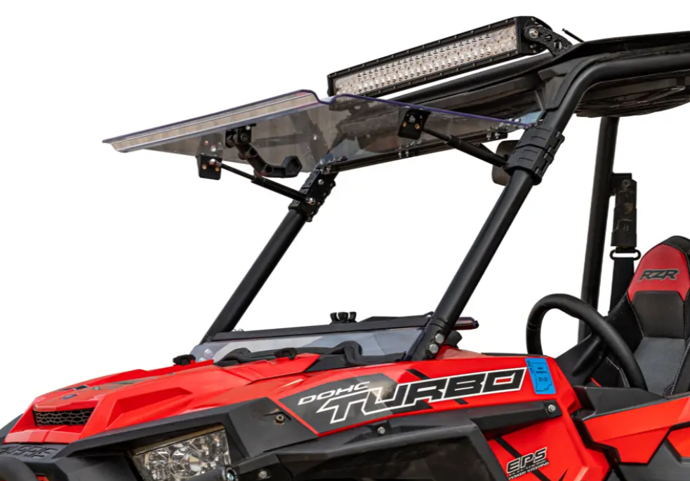 Polaris Rzr 900 Scratch Resistant Flip Windshield