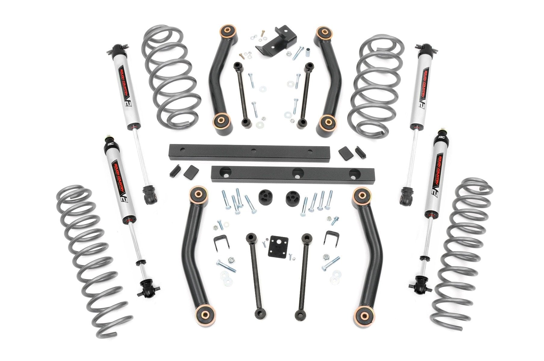 4 Inch Lift Kit | V2 | Jeep Wrangler TJ 4WD (2003-2006)