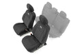 Rough Country Seat Covers | Front | Crew Cab | Toyota Tacoma 2WD/4WD (2016-2023)