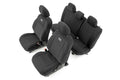 Rough Country Seat Covers | FR & RR | Crew Cab | Toyota Tacoma 2WD/4WD (16-23)