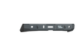 A texture black Stealth Rear Winch Bumper for 2014-2021 Toyota Tundra, with angular cutouts, ROAD ARMOR logo in white on the right, multiple mounting points, and a central winch slot for Warn M8000 or 9.5Xp. Transparent background.