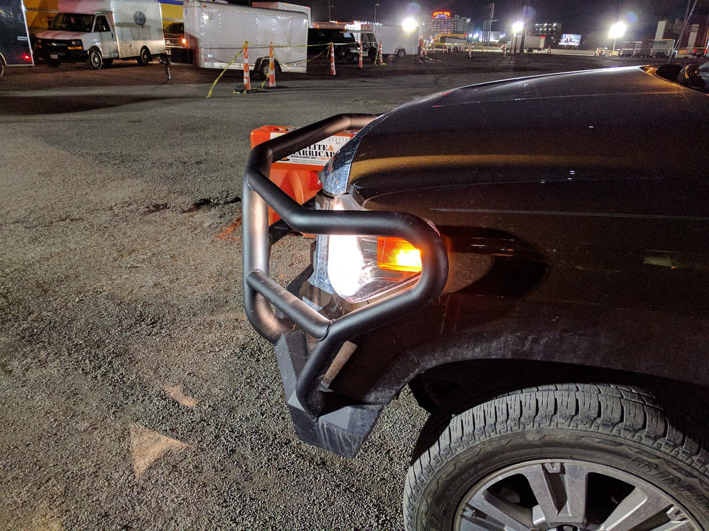 2014-2021 Toyota Tundra Stealth Front Non-Winch Bumper Lonestar Guard - Texture Black