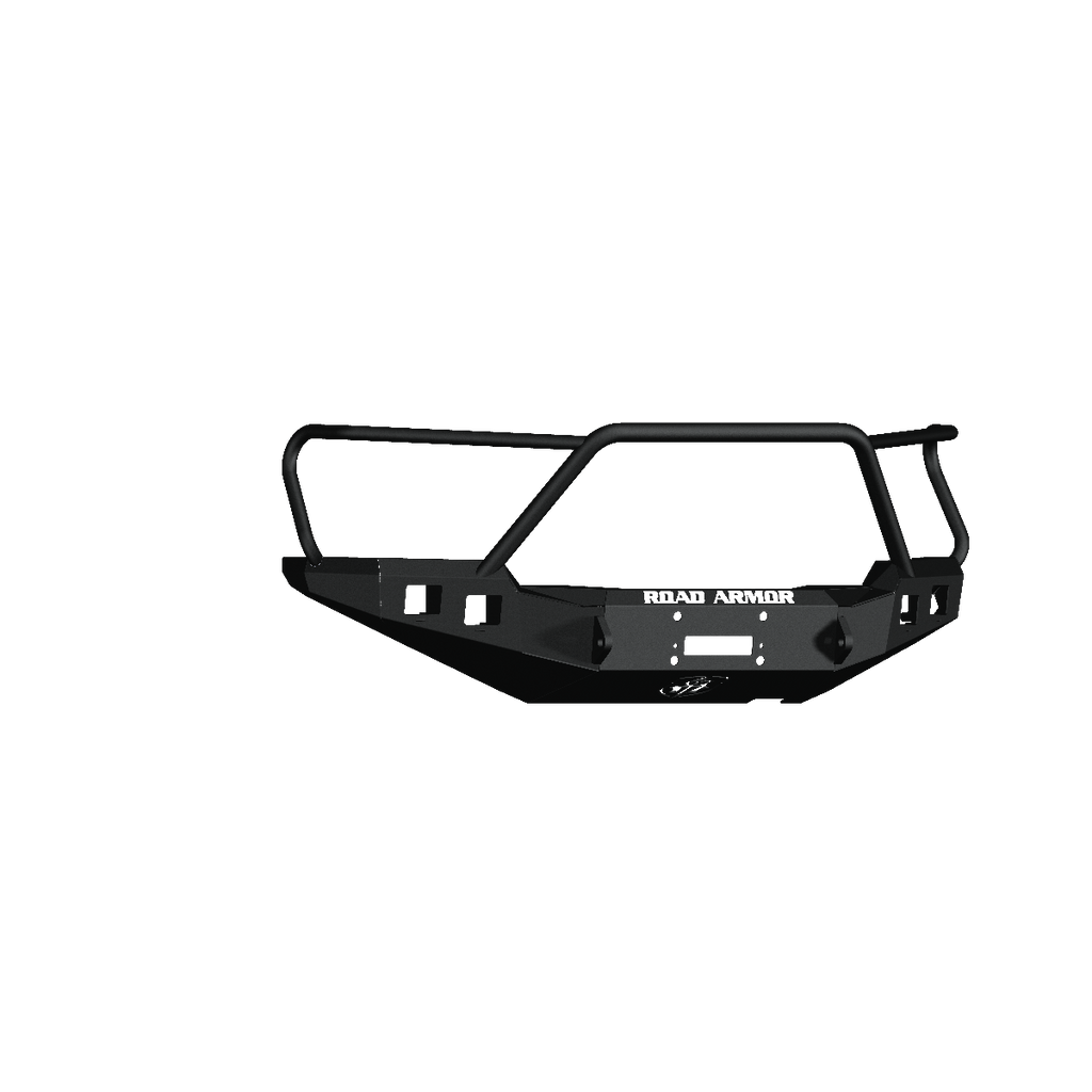 2016-2021 Toyota Tacoma Stealth Front Winch Bumper Lonestar Guard - Texture Black Warn M8000 Or 9.5Xp