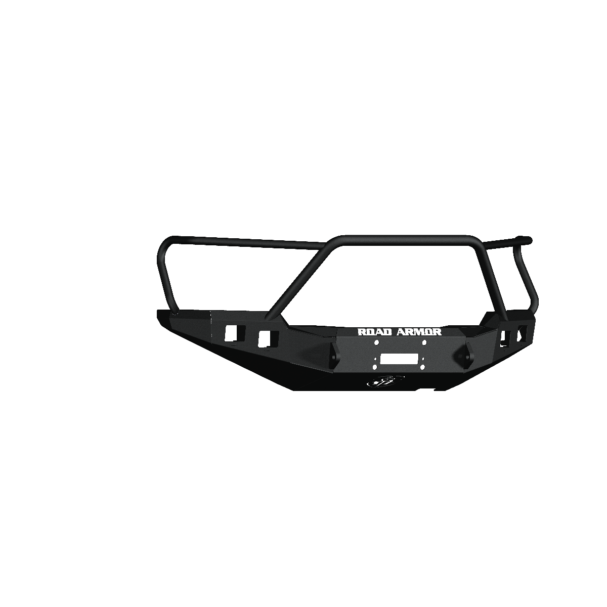 2016-2021 Toyota Tacoma Stealth Front Winch Bumper Lonestar Guard - Texture Black Warn M8000 Or 9.5Xp