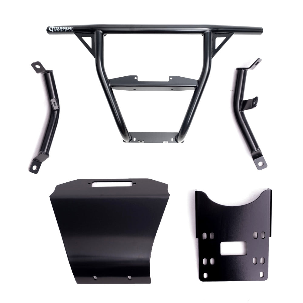 Can Am Commander Hmf Defender Front Hd Deluxe Bumper - Black 2011-2020