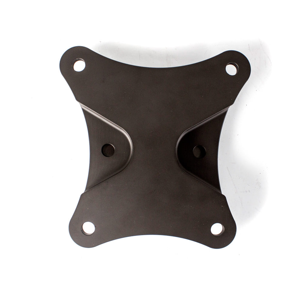 Can Am Maverick X3 / Max Hmf Billet Back Plate Black - Black 2017+