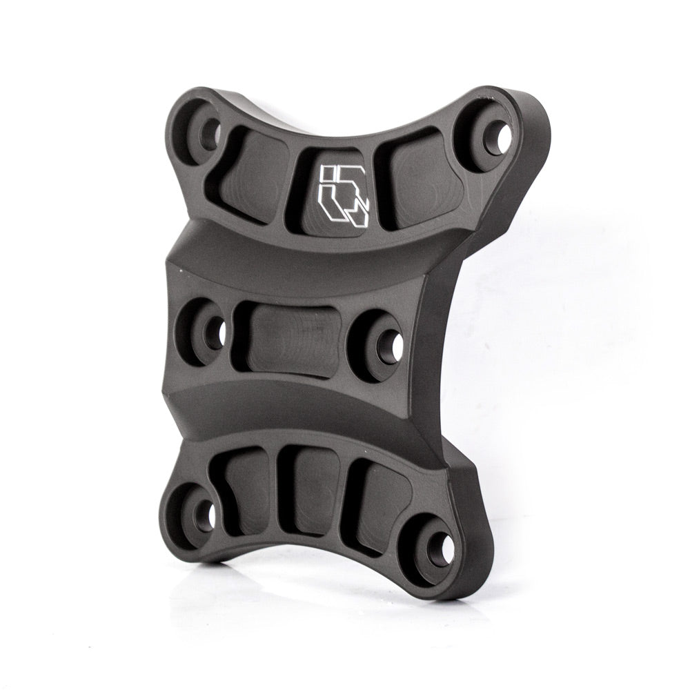 Can Am Maverick X3 / Max Hmf Billet Back Plate Black - Black 2017+