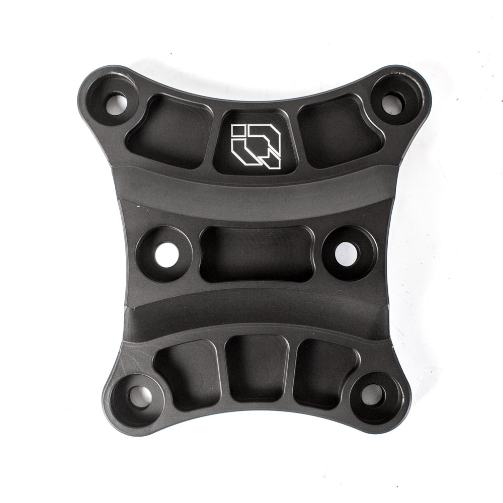 Can Am Maverick X3 / Max Hmf Billet Back Plate Black - Black 2017+