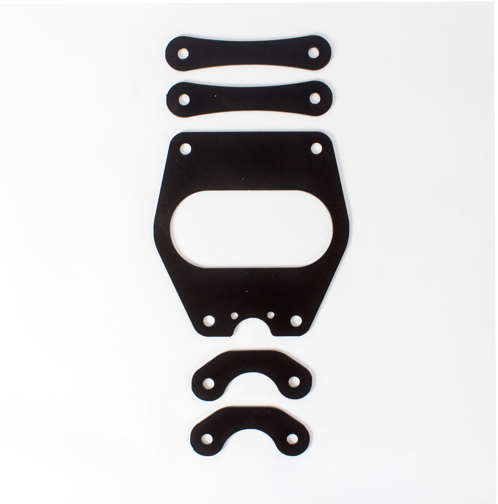 Can Am Maverick X3 / Max Hmf Gusset Kit  - Black 2017+