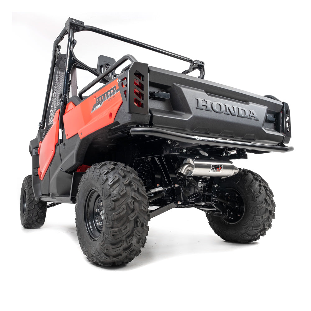 Honda Pioneer 1000 Hmf Defender Rear Bumper - Black 2016+