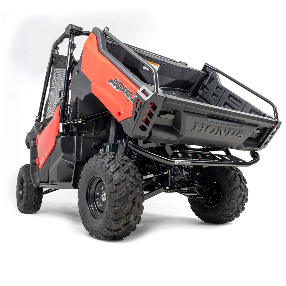 Honda Pioneer 1000 Hmf Defender Rear Bumper - Black 2016+