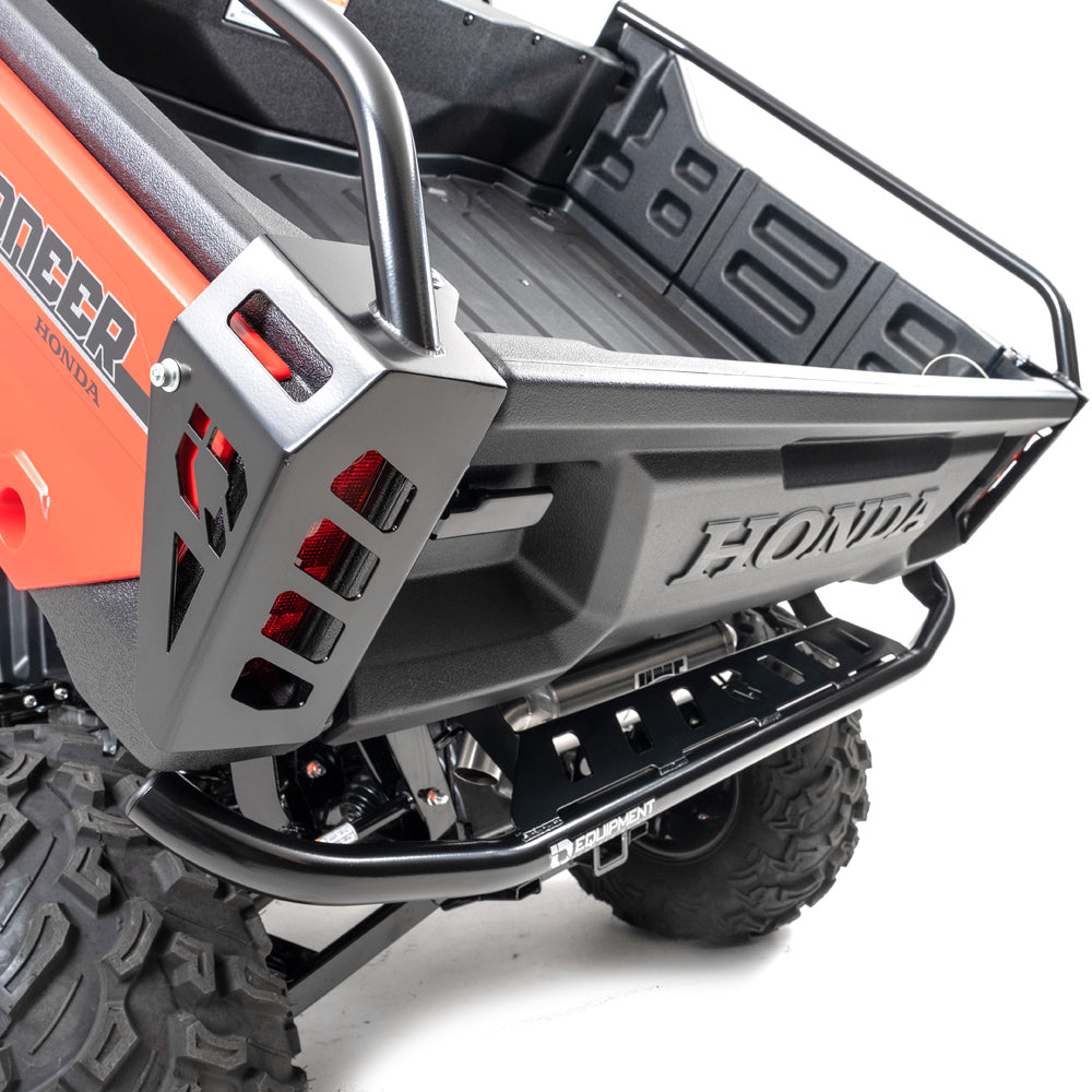 Honda Pioneer 1000 Hmf Defender Rear Bumper - Black 2016+