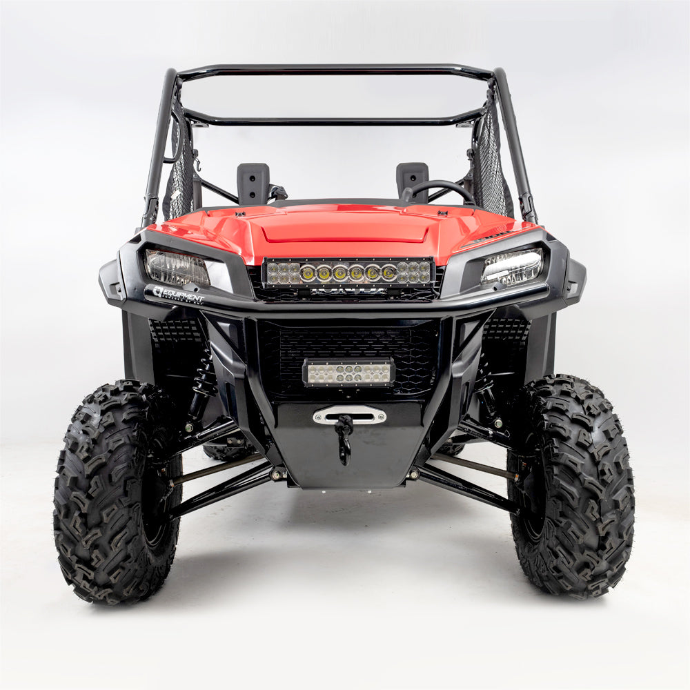 Honda Pioneer 1000 Hmf Defender Front Heavy Duty Bumper - Black 2016+