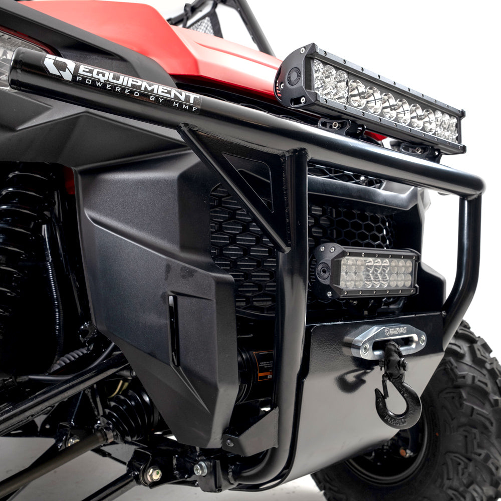 Honda Pioneer 1000 Hmf Defender Front Heavy Duty Bumper - Black 2016+