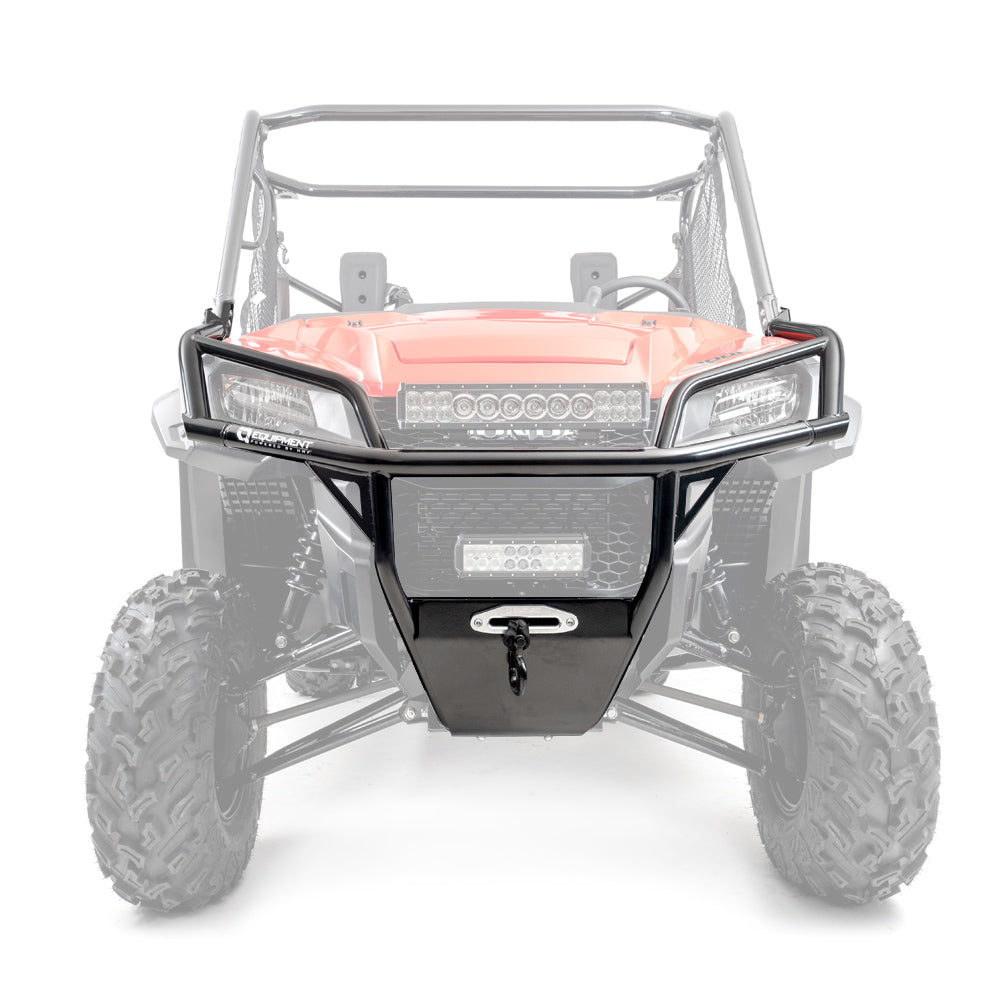 Honda Pioneer 1000 Hmf Defender Front Heavy Duty Bumper - Black 2016+