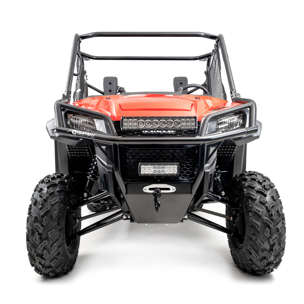 Honda Pioneer 1000 Hmf Defender Front Heavy Duty Bumper - Black 2016+