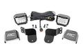 Rough Country LED Light | Cage Mount | 3" OSRAM | Wide Angle | Polaris General (16-22)/General 4 (17-22)