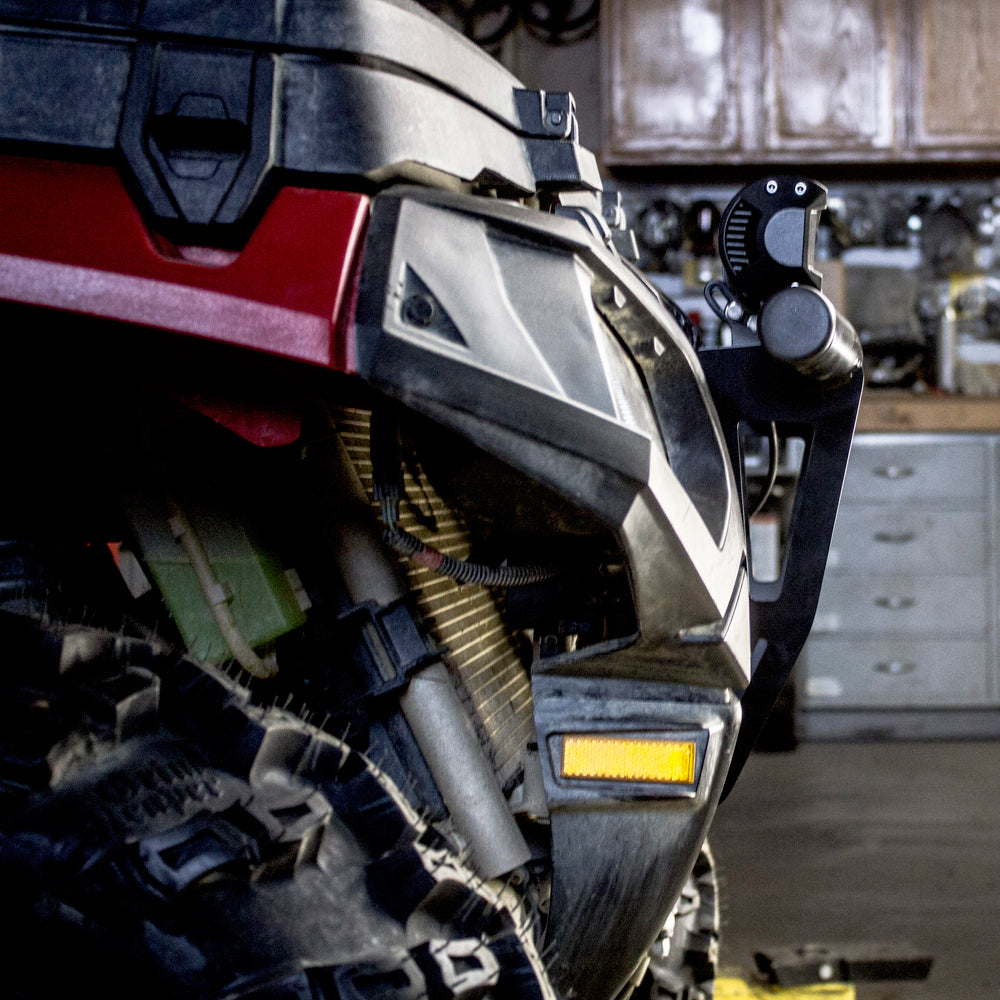 Polaris Sportsman Xp 850/1000 Hmf Defender Front Xc Bumper - Black