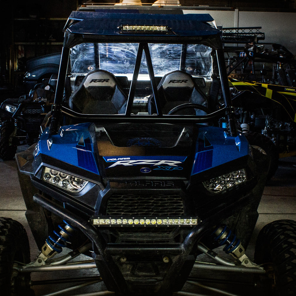 Polaris Rzr Turbo | Xp1K | S 9/1K Hmf Apex Windshield Bar Full - Black 2014-18