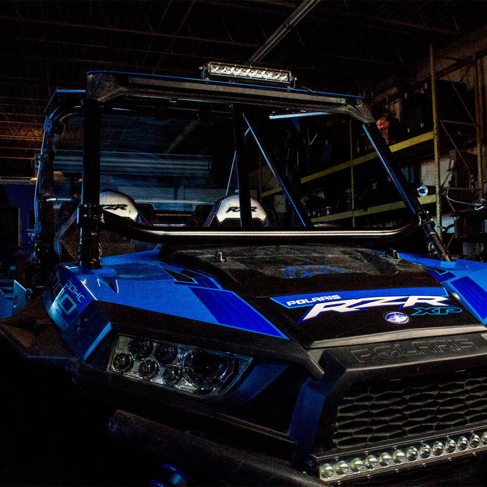 Polaris Rzr Turbo | Xp1K | S 9/1K Hmf Apex Windshield Bar Full - Black 2014-18