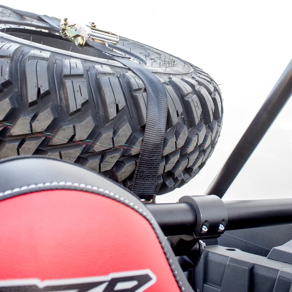 Polaris Rzr Turbo | Rzr Xp1K Hmf Spare Tire Rack  - Black 2014-23