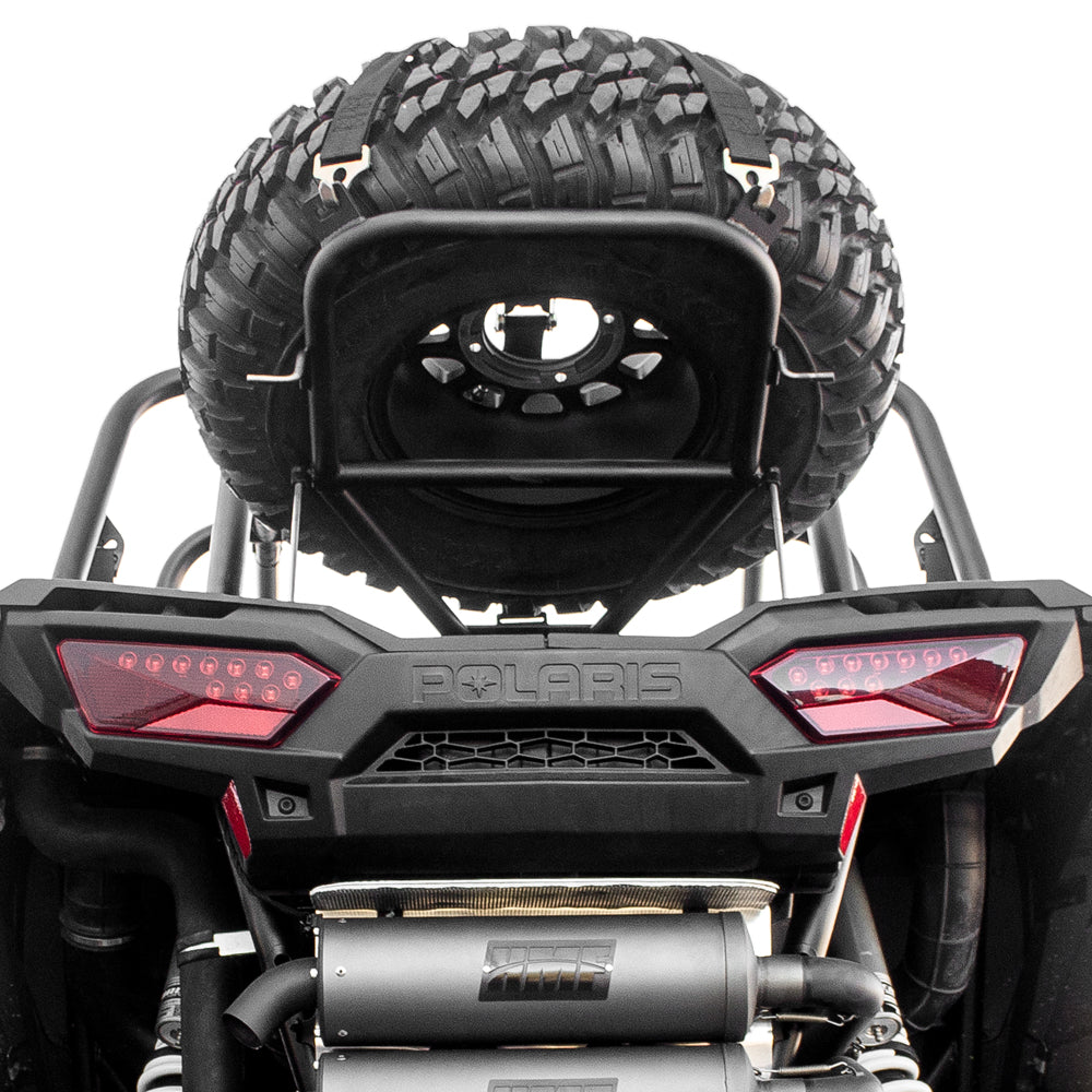 Polaris Rzr Turbo | Rzr Xp1K Hmf Spare Tire Rack  - Black 2014-23
