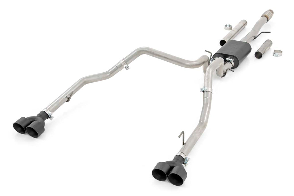 Rough Country Performance Cat-Back Exhaust | 6.2L | 5'8" & 6'6" Bed | Chevy/GMC 1500 (19-23)