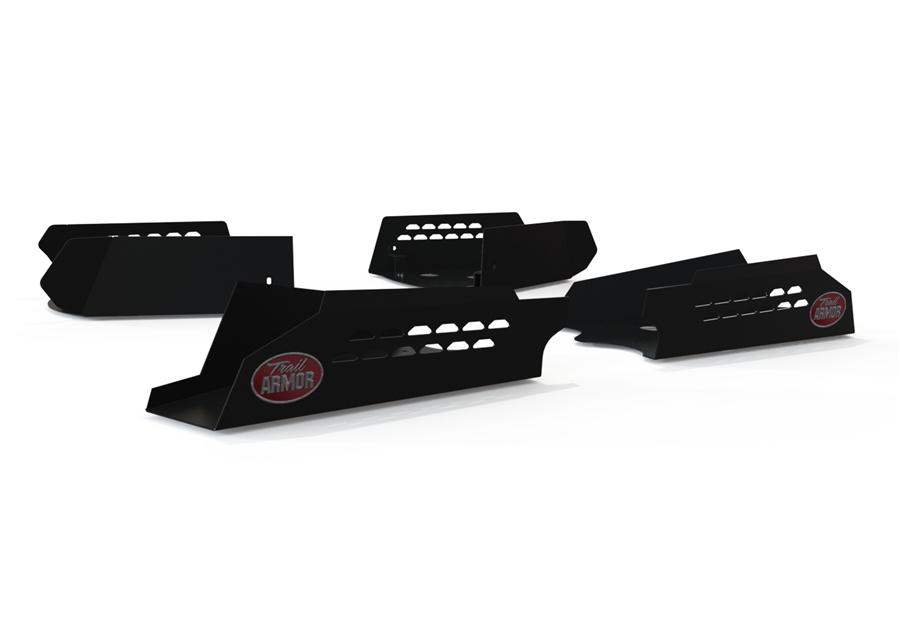 Trail Armor Ranger Xp 900, Ranger Xp 900 Crew, Ranger Xp 1000, Ranger 900 Diesel, Full Size Ranger Xp 570 A-Arm Cv Front & Rear Boot Guards Black Steel
