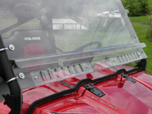 Polaris Ranger Mid Size Split Lexan Windshield- Single And Crew Cab Models