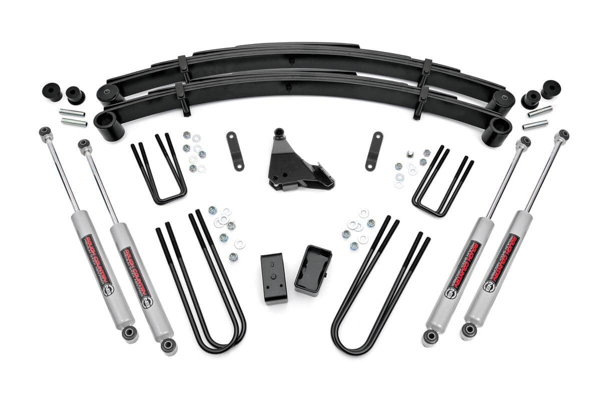 4 Inch Lift Kit | Rear Blocks | Ford Super Duty 4WD (1999-2004)
