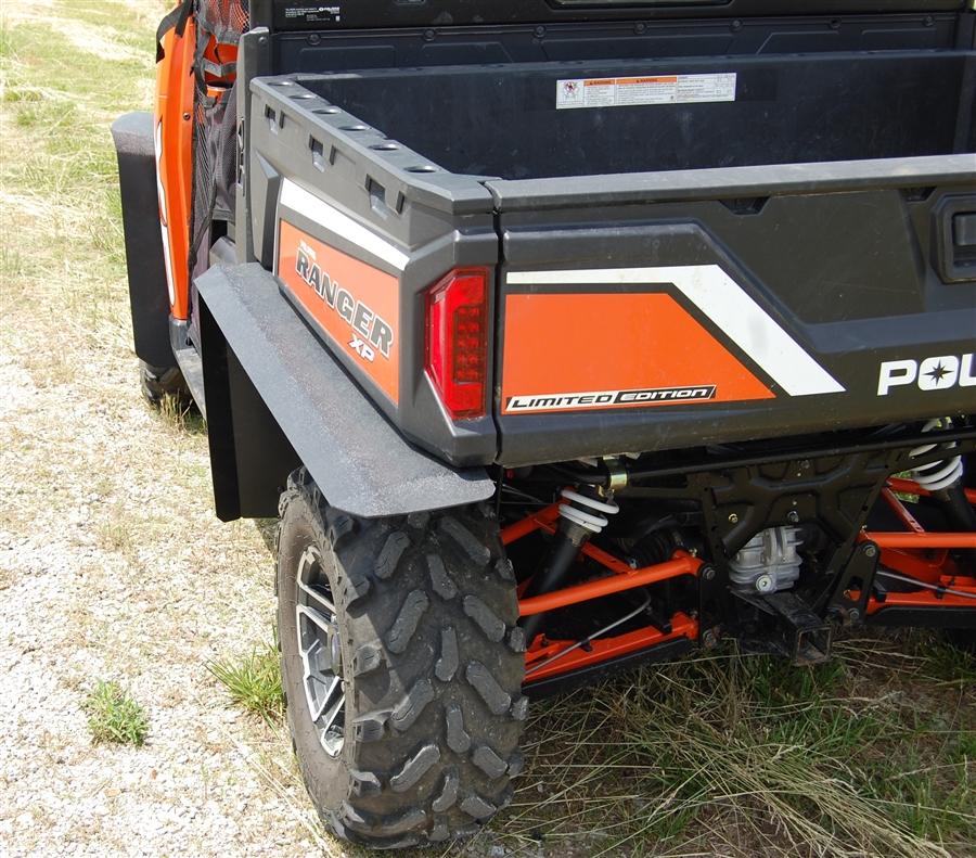 Trail Armor Ranger Xp 900, Ranger Crew Xp 900, Full Size Ranger Xp 570, Ranger Xp 1000, Ranger Crew Xp 1000 Underbed Mud Shield With Fender Extensions
