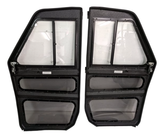 Full Steel Doors By Armor Tech for 2013-19 Polaris Ranger 900/1000/XP/DIESEL & 570 Full Size '15-16