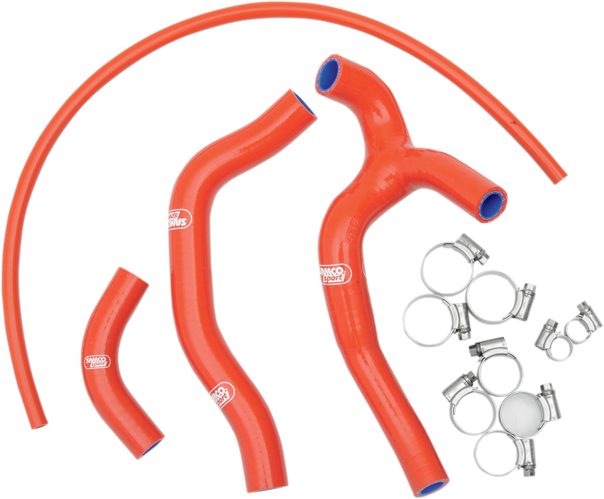 Race Fit Radiator Hose Kit - Red - Honda
