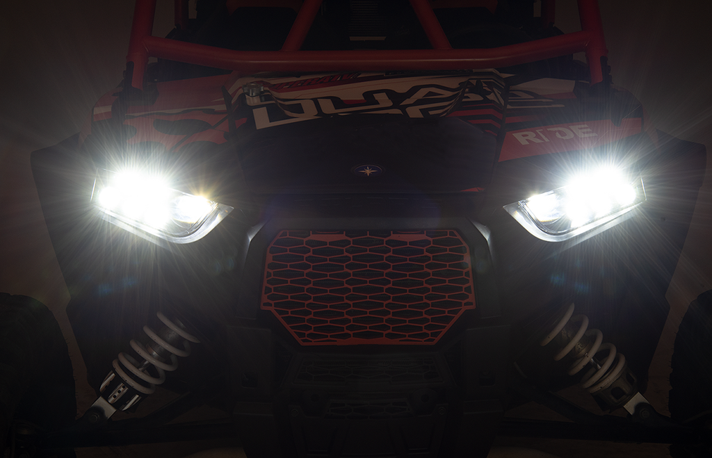 LED Headlight - RZR900/1000 - Black