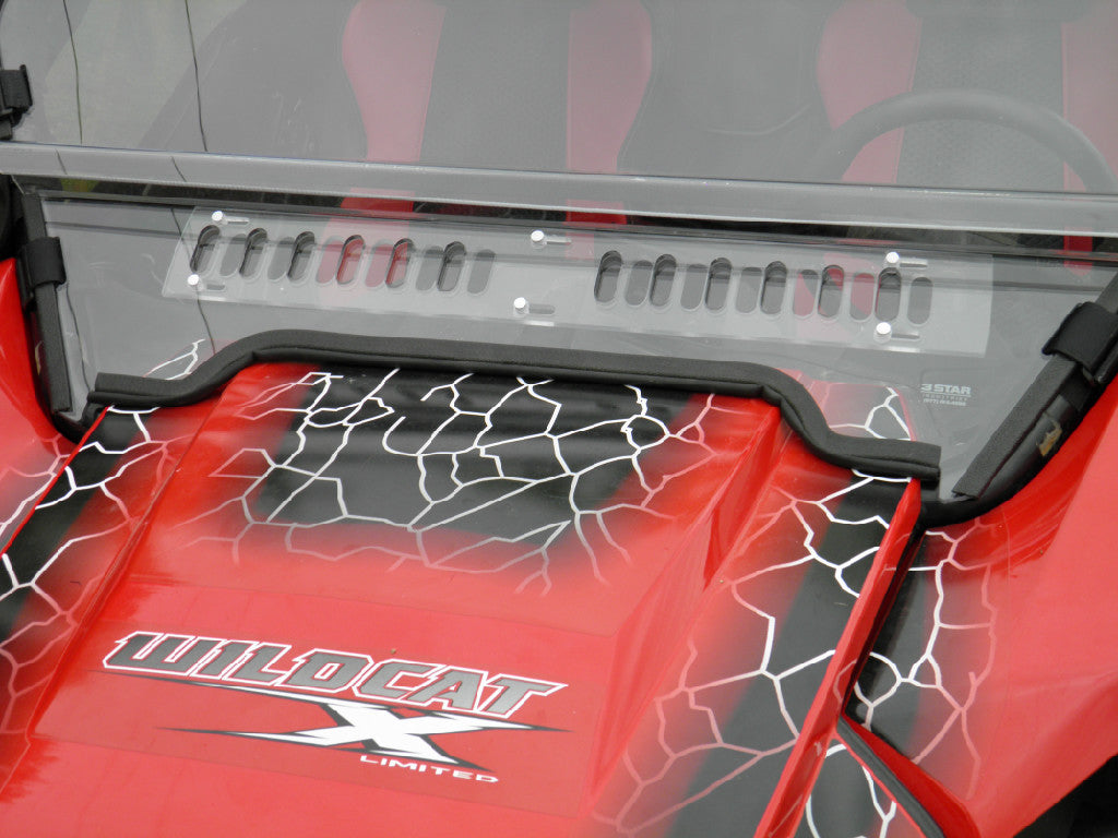 Arctic Cat Wildcat Split Lexan Windshield (2012-2018)