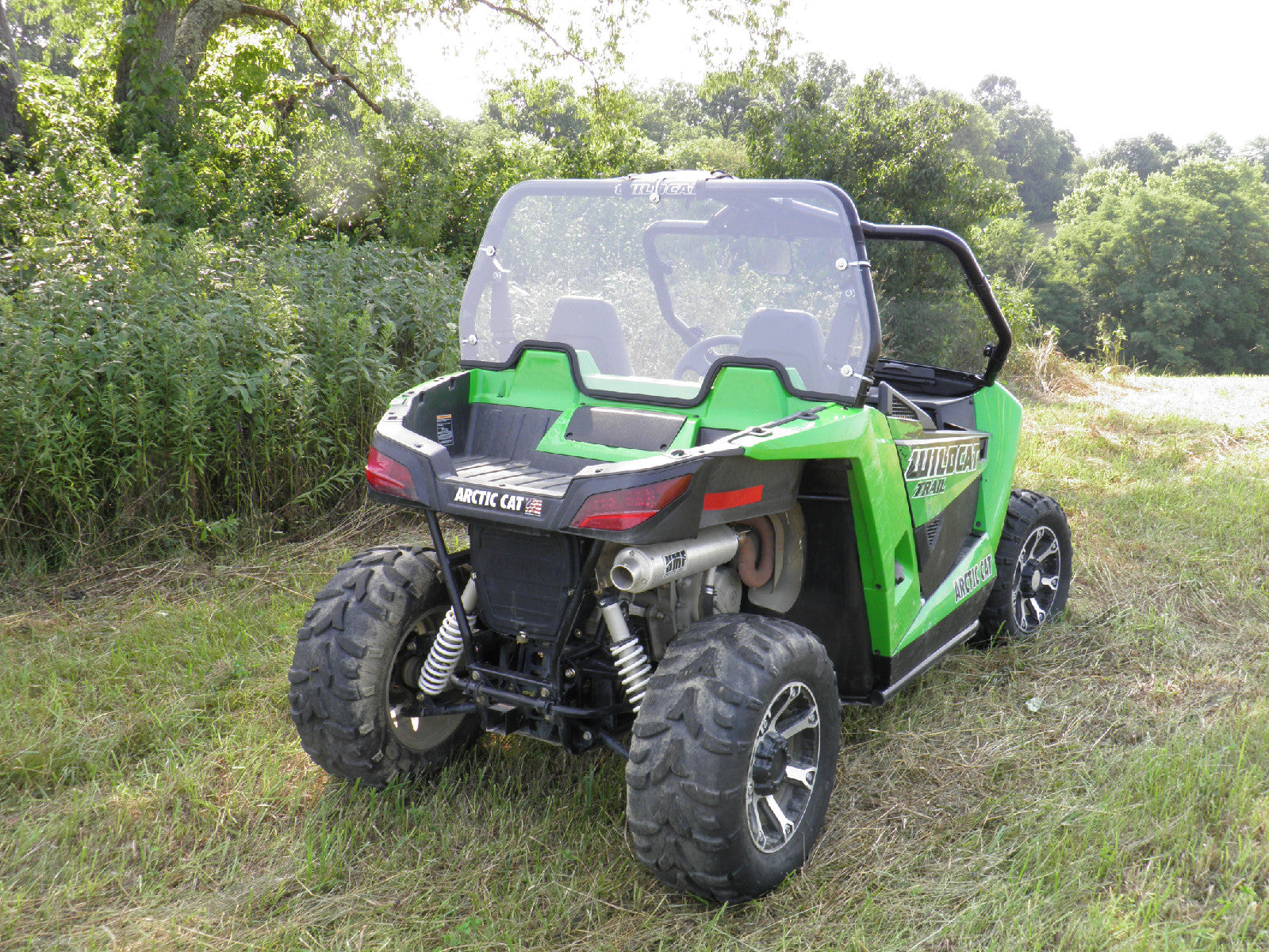 Arctic Cat Wildcat Trail And Sport Lexan Back Panel