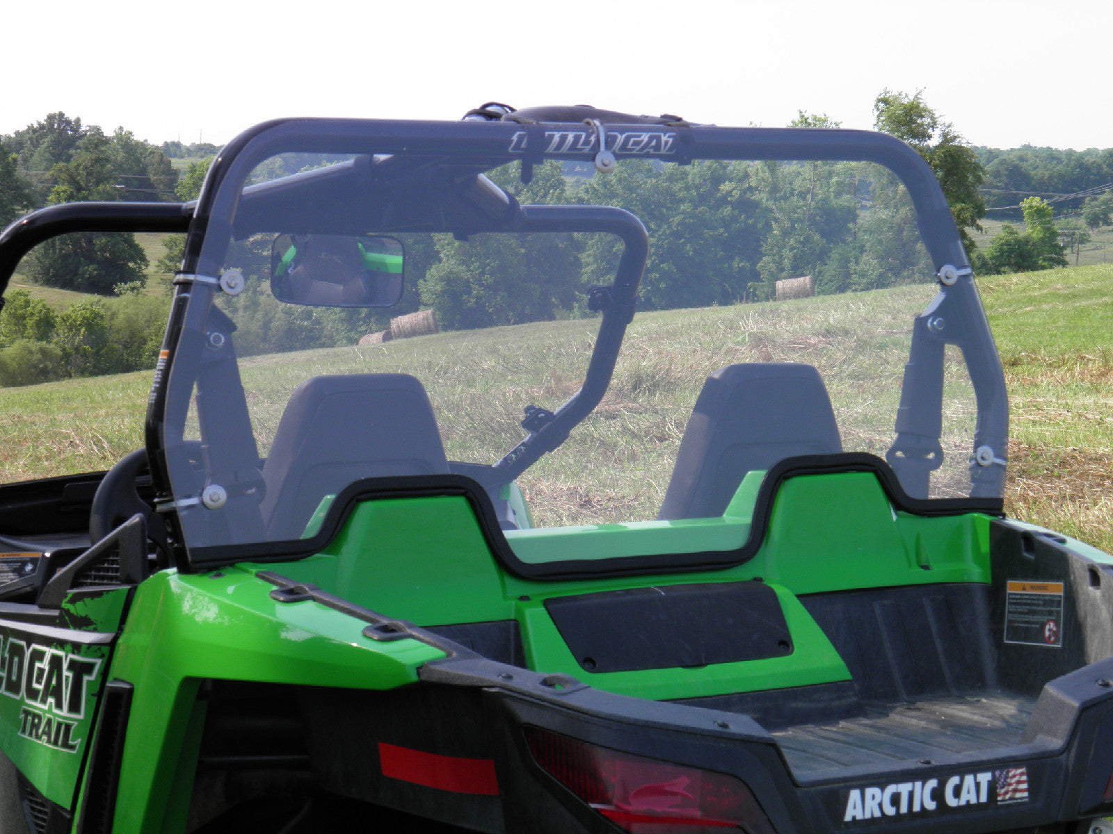 Arctic Cat / Textron Wildcat Trail Lexan Rear Panel