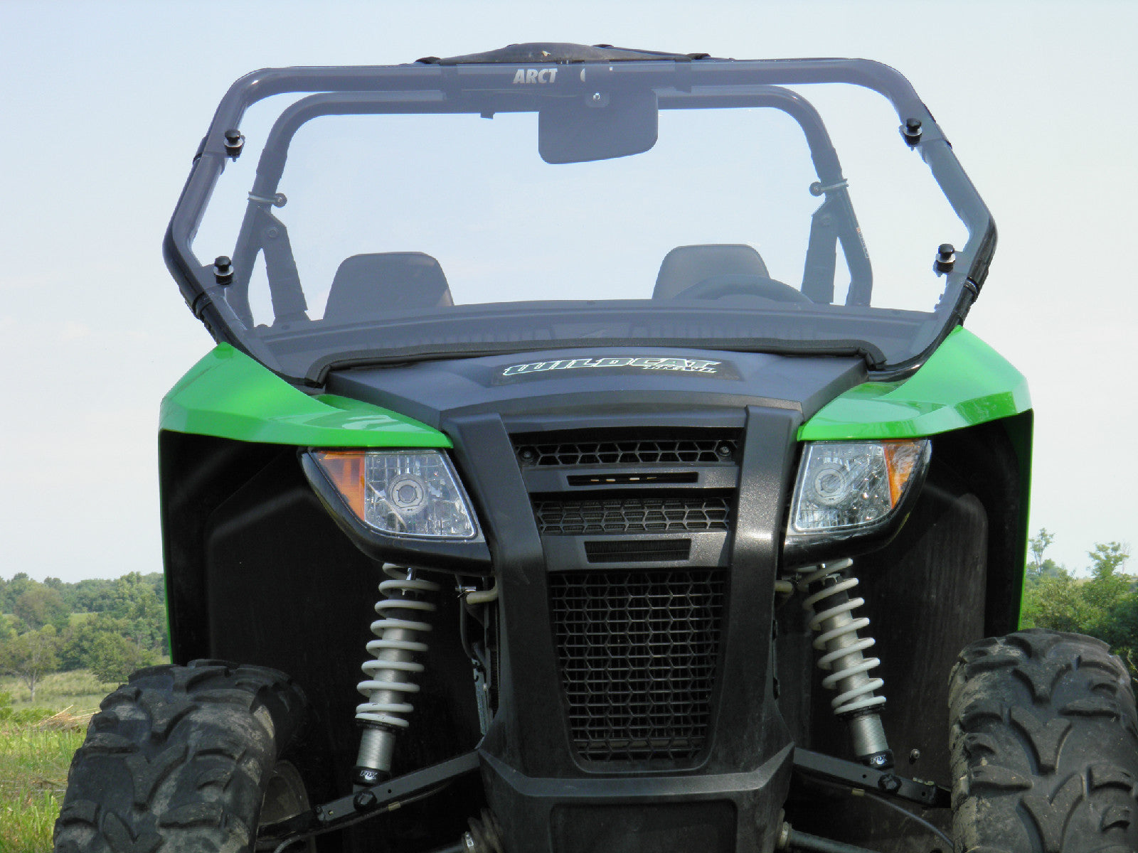 Arctic Cat Wildcat Split Lexan Windshield (2012-2018)